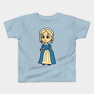 Chibi Elizabeth Maxwell Steele (Large Print) Kids T-Shirt